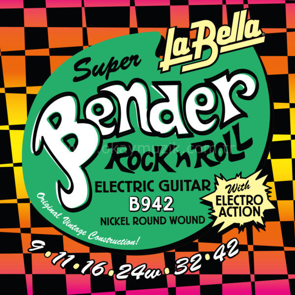 La Bella B942 Elektro Gitar Teli Super Light