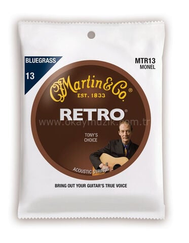 Martin MTR13 - Tony Rice (Bluegrass) 13-56 Akustik Gitar Teli