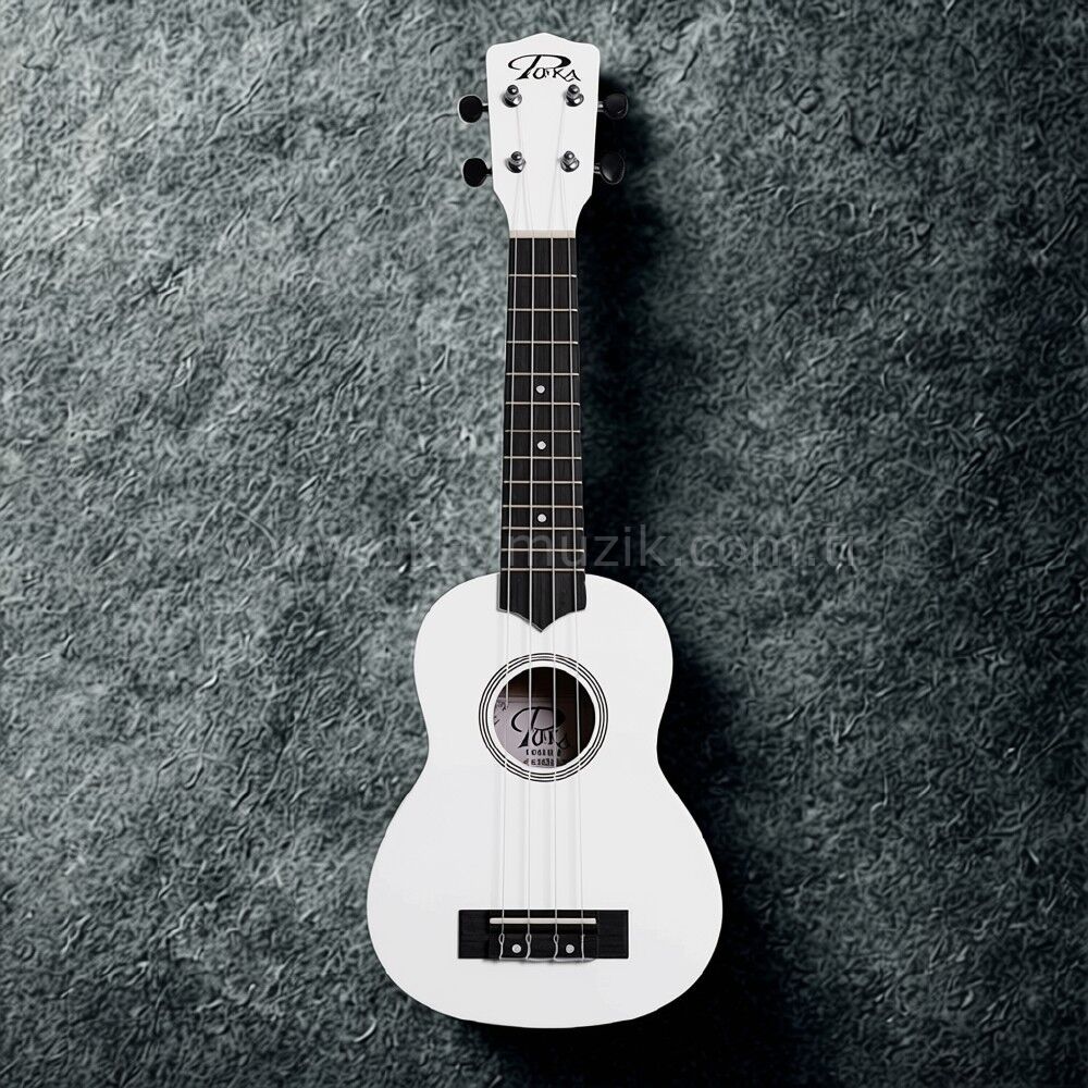 Puka Soprano Ukulele Beyaz