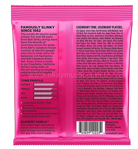 Ernie Ball Super Slinky Nickel Wound Elektro Gitar Teli  9-42 Gauge