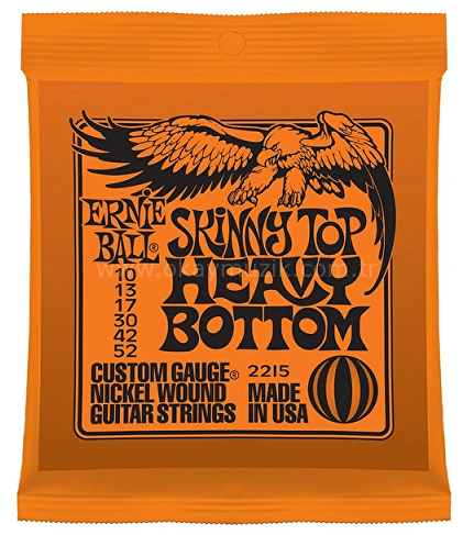 Skinny Top Heavy Bottom Slinky Nickel Wound Elektro Gitar Teli 10-52 Gauge