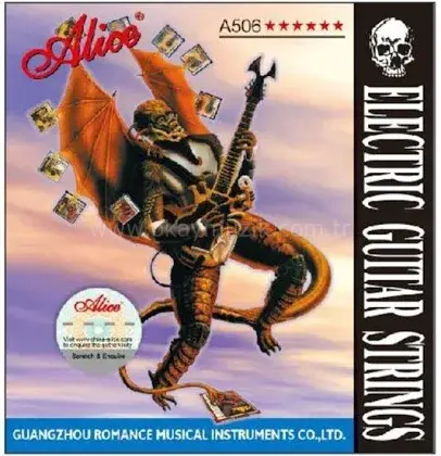 Alice Elektro Gitar Teli A506-SL 09-42