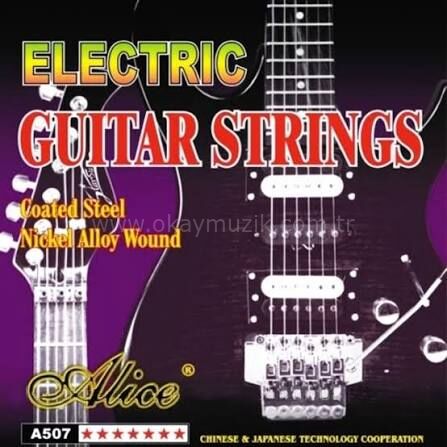 Alice A507/6 Elektro Gitar Kalın Mi Teli